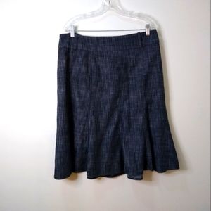 Sandro Sportswear Dark Grey Midi Skirt, size 12